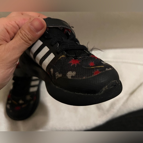 Boy's Shoes adidas Kids Fortarun 2.0 Mickey Mouse Elastic Size 7K - Picture 5 of 16